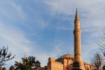 Sultan Ahmet Mosque In Istanbul.