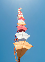 Colorful Kite Flying in the sky, Bondi Beach Sydney