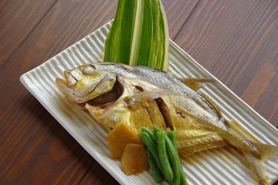 ヒラアジの煮付け 魚料理 日本食 Stock Photo Adobe Stock