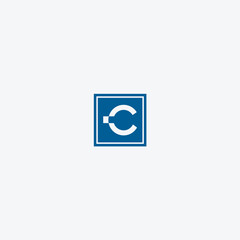 C Letter Logo Design Template Vector