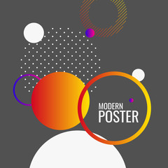 Modern abstract background with splashes. Texture made by hand.
