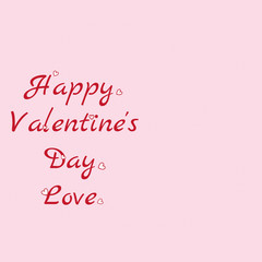happy valentines day love background