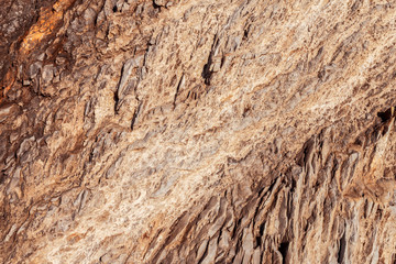Closeup natural stone texture. Abstract nature rock background.