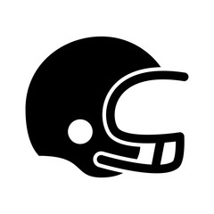 Rugby helmet icon