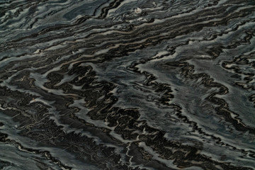 Obraz premium black marble stone texture background