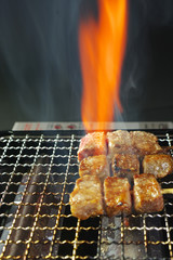 松阪肉の串焼き