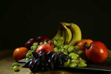 Various fruits for healthy diet