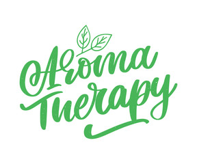 Obraz premium List o terapii aromatycznej dla luksusowego stylu życia. Medycyna alternatywna. Pojęcie zdrowego stylu życia. Znak ekologiczny.