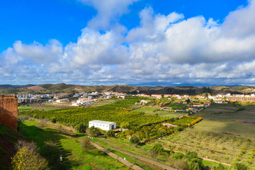 Obraz premium Burg von Silves, Algarve-Portugal