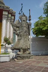 Chinese giant statues in Thai temples
