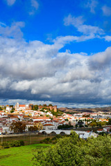 Panoramaansicht Silves, Algarve/Portugal