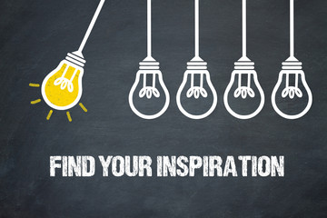 Fototapeta premium Find your inspiration 