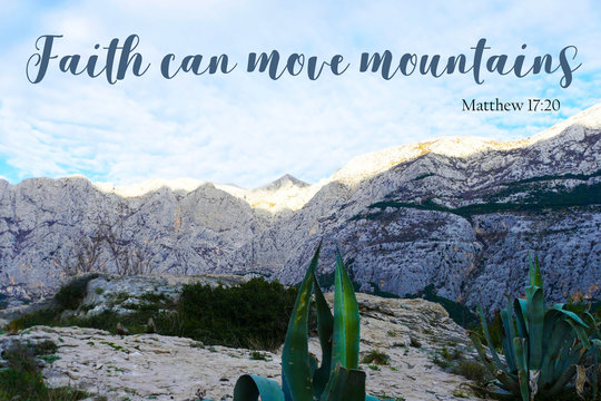 Faith Can Move Mountains - Motivational Background