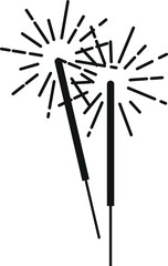  sparkler beam icon