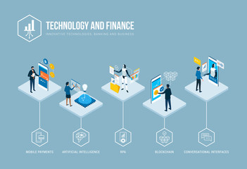 Business, technology and finance trends