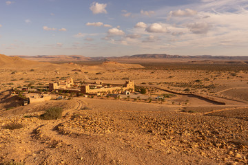 Panorama of the Ksar Tafnidilt