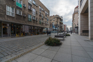 Streets and architecture of the city of Wroclaw, the historic capital of Lower Silesia © pawelgegotek1