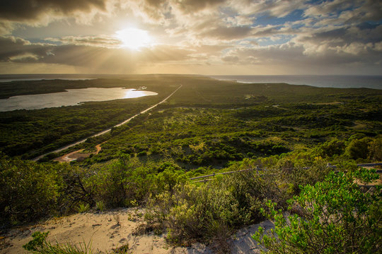 Kanfgaroo Island, South Australia- March 2019: Scenery Of Kangaroo Island Before The Bushfire.