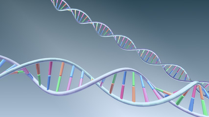 DNA Strand Helix Genome Medical Science image background.