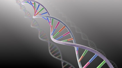 DNA Strand Helix Genome Medical Science image background.