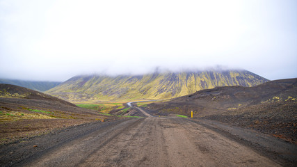 Beautiful view of the landscape in Iceland