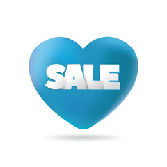 Valentines day sale background with balloons heart and icon set pattern. Vector illustration. Wallpaper, flyers, invitation, posters, brochure, banners.