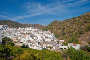 Obraz premium pueblos de la provincia de Málaga, Tolox 
