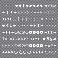 Arrows. Arrow Icon Set. Vector. 