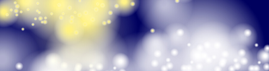 Baner. Silver end gold light. Background. © ChemiQ