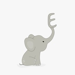 E for elephant