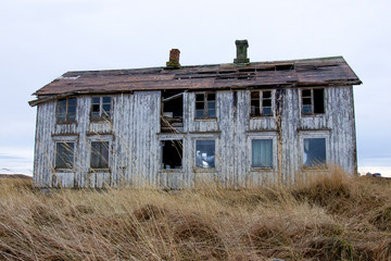 abandoned house in Norway