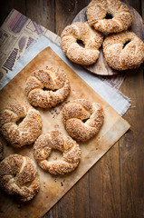 sesame seed buns