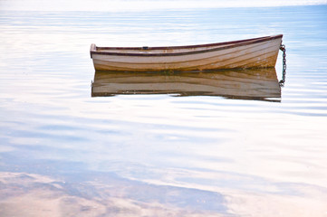 Boat on quiet water