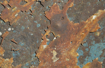 old rusty metal texture background