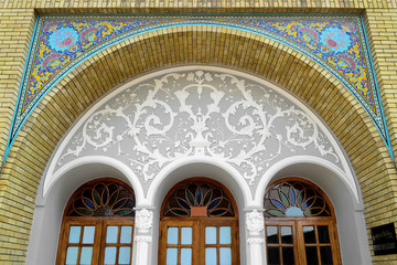 Office building of Golestan palace museum in Tehran, Iran