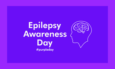 Vector Illustration on the theme of Purple day for Epilepsy awareness on March 26th.