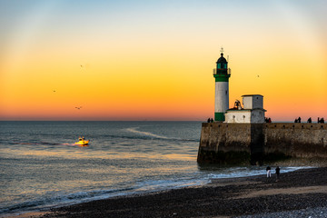 Le phare du Tréport © Guillaume