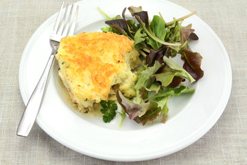 gratin de poisson et fruits de mer