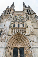 Fototapeta na wymiar Saint Andrew Cathedral, Pey Berland square, Bordeaux, Nouvelle Aquitaine, France, Europe