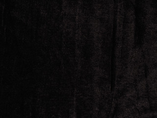 Closeup black gradient velvet background texture