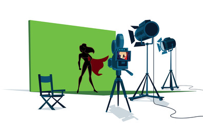 Superheroine Movie Set
