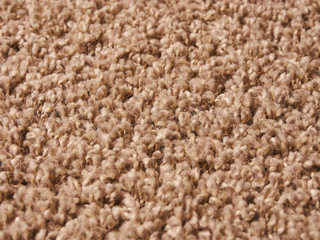 Carpet light pile fabric white cream warm closeup background texture