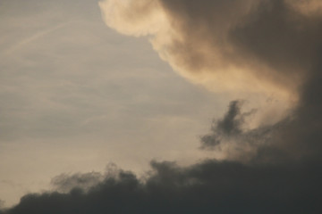 clouds in the sky