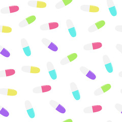 カプセル剤　シームレスパターン