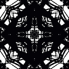 Seamless geometric patterns. Abstract a recurring pattern. Ethnic template