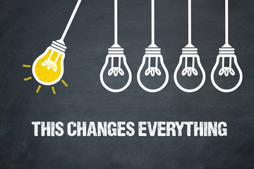 Fototapeta premium This changes everything 