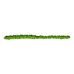 Vector Cartoon Green Grass