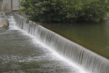 River in the suburbs of Bilbao