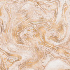 Beautiful contemporary painting. Unique hand painted image for creative design of posters, wallpapers, websites. Modern piece of art. Trendy artistic style. Mixed media artwork. Golden oil paint.