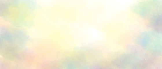 spring background with orange yellow and blue spots. easter background concept